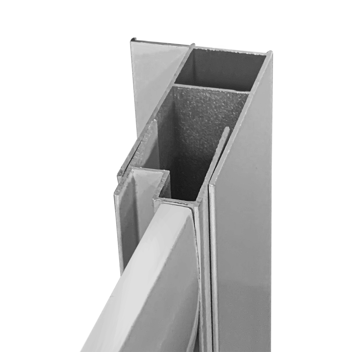 Kit Profilo Compensazione 59x1900 Mm 190 cm Cromato