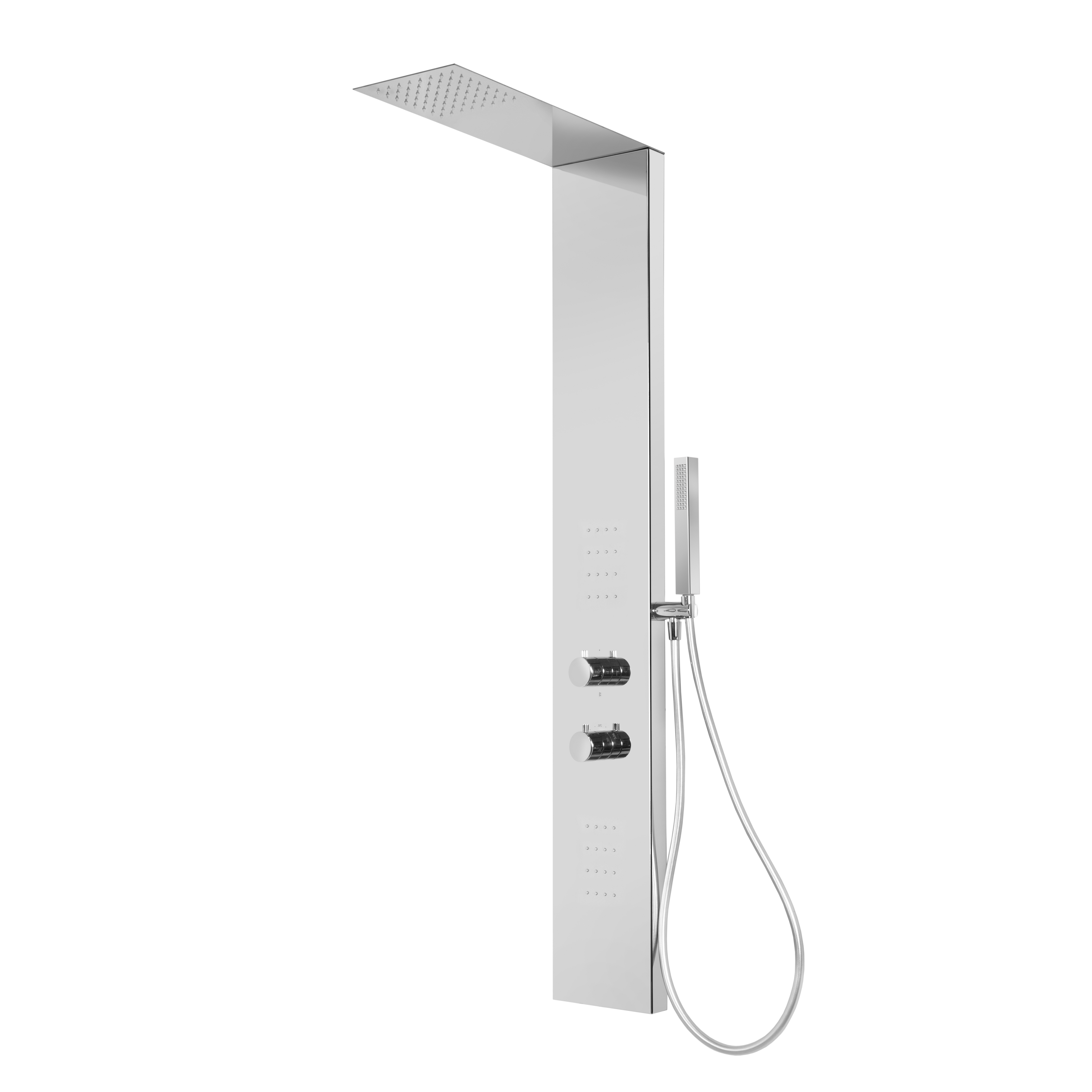 Pannello Doccia Kg con Termostatico Cromata 54 cm