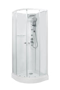 Cabina Doccia Semicircolare 80x80 80 cm