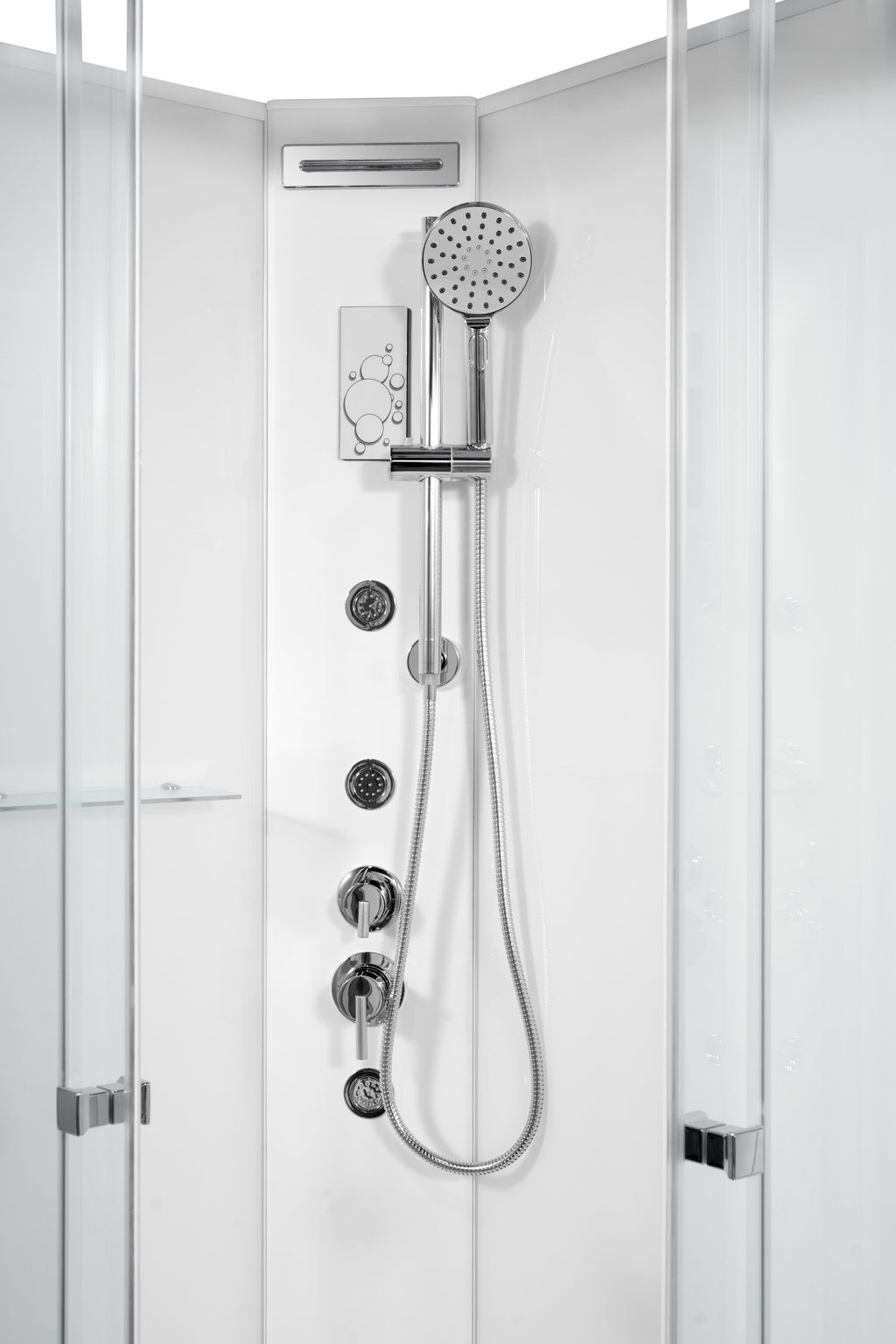Cabina Doccia Semicircolare 80x80 80 cm