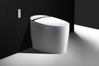 Vaso Igienico Elettronico con Bluetooth 43 cm Bianco Lucido