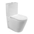 Vaso Igienico Tondo Monoblocco 52,5 cm Bianco Lucido