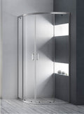 OSLO Box Doccia Trasparente Semicircolare 90 cm