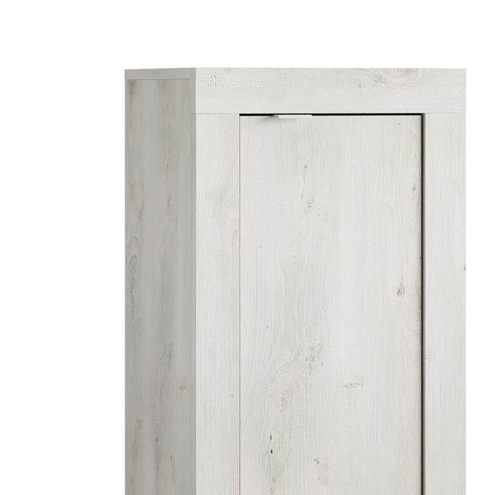 MADRID Mobile Contenitore - 1 Anta - 2 Ripiani 42 cm Pino Quercia