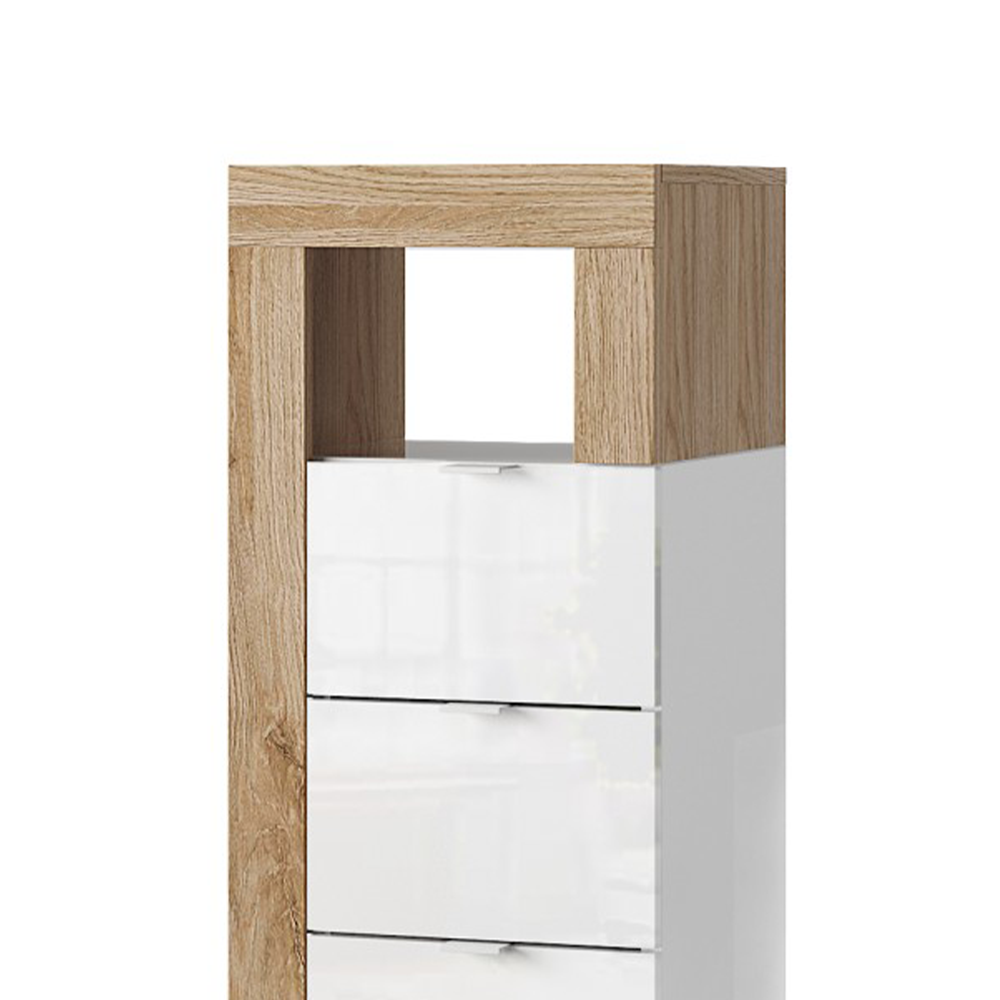 BARCELONA Cassettiera a 3 Cassetti - Larga 35 cm