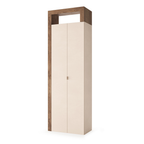 BARCELONA Mobile a 2 Ante - 5 Ripiani 65 cm Mercure / Cashmere