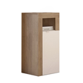 BARCELONA Mobile Contenitore - 1 Anta 35 cm Mercure / Cashmere