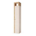 BARCELONA Mobile a 1 Anta - 5 Ripiani 35 cm Kadiz / Cashmere