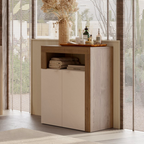 BARCELONA Mobile Contenitore - 2 Ante 64 cm Kadiz / Cashmere